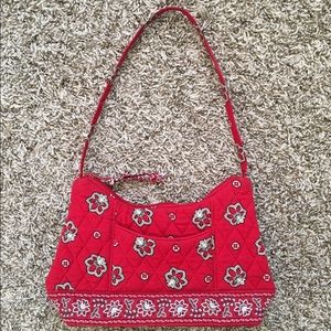 Vera Bradley Red Bandanna Purse